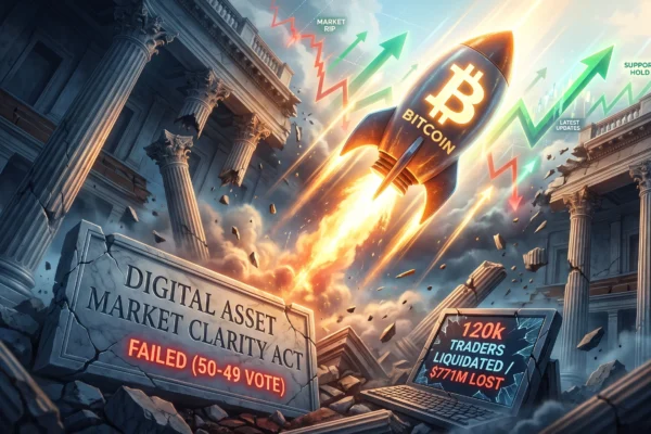 Bitcoin Prices Rip Despite Clarity Act Failure: Market Boom?